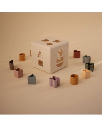 CUBO DIDACTICO FIGURAS GEOMETRICAS Y COLORES