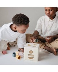 CUBO DIDACTICO FIGURAS GEOMETRICAS Y COLORES