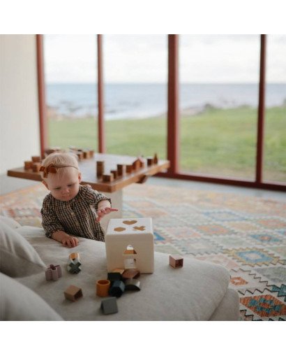 CUBO DIDACTICO FIGURAS GEOMETRICAS Y COLORES