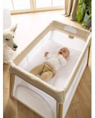 CUNA DE VIAJE NORDIC PURE WHITE BOOJUNGLE