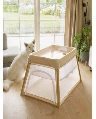 CUNA DE VIAJE NORDIC PURE WHITE BOOJUNGLE