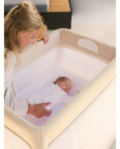 CUNA DE VIAJE NORDIC PURE WHITE BOOJUNGLE