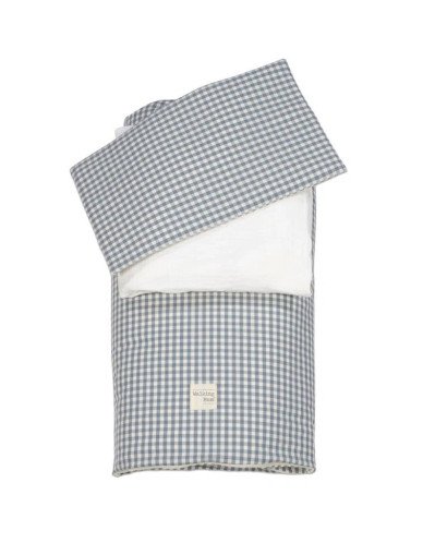 EDREDÓN NORD., BAJERA Y ALMOHADA PRALINÉ CUNA 120X60 WALKING MUM