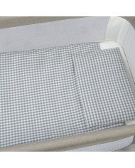 EDREDÓN NORD., BAJERA Y ALMOHADA PRALINÉ MINICUNA 90x50 WALKING MUM