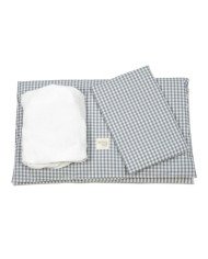 EDREDÓN NORD., BAJERA Y ALMOHADA PRALINÉ MINICUNA 90x50 WALKING MUM