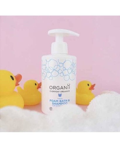 GEL DE BAÑO Y CHAMPU BEBE ORIGANII