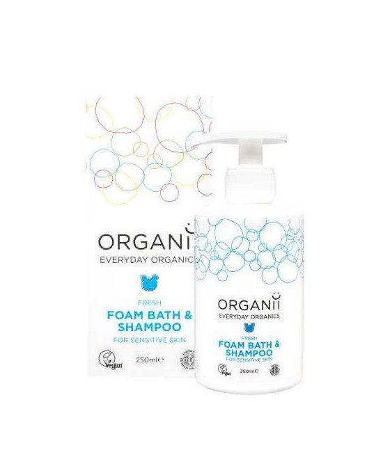 GEL DE BAÑO Y CHAMPU BEBE ORIGANII