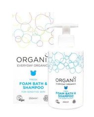 GEL DE BAÑO Y CHAMPU BEBE ORIGANII