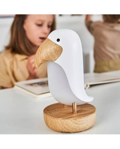 LAMPARA CON ALTAVOZ PAJARO