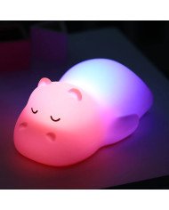 LUZ NOCTURNA INFANTIL HIPOPOTAMO NATTOU