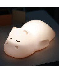 LUZ NOCTURNA INFANTIL HIPOPOTAMO NATTOU