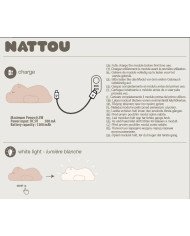 LUZ NOCTURNA INFANTIL HIPOPOTAMO NATTOU