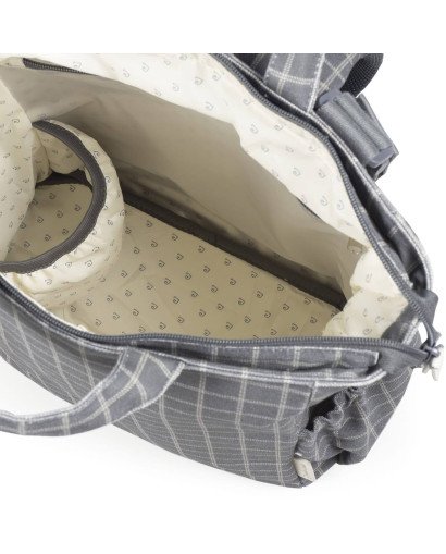 MOCHILA CAMBIADOR COLECCIÓN TARTAN PASITO A PASITO