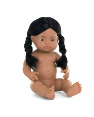 MUÑECO BEBE 38 CM. GAFAS MINILAND