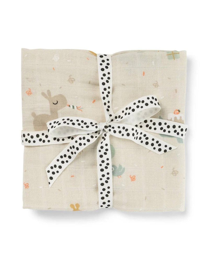 PACK DE 2 MUSELINAS 120X120 DONE BY DEER