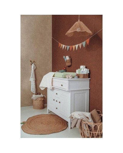 MUSELINA LAVADA GDE PACK DE 2 120x120CM ME-GINGKO