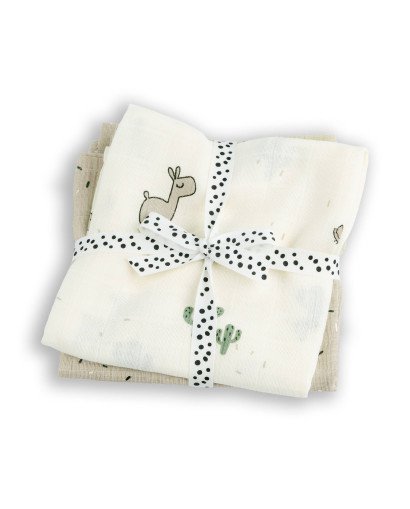 MUSELINAS PACK 2 U GOTS