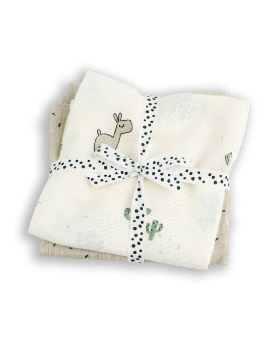 MUSELINAS PACK 2 U GOTS