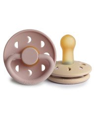 PACK 2 CHUPETES LATEX MOON FRIGG