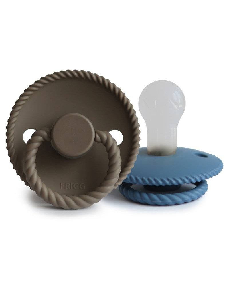PACK 2 CHUPETES SILICONA ROPE FRIGG