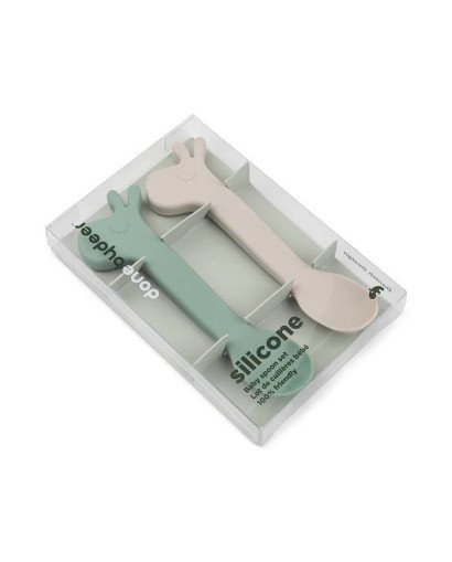 PACK 2 CUCHARAS DE SILICONA DE DONE BY DEER