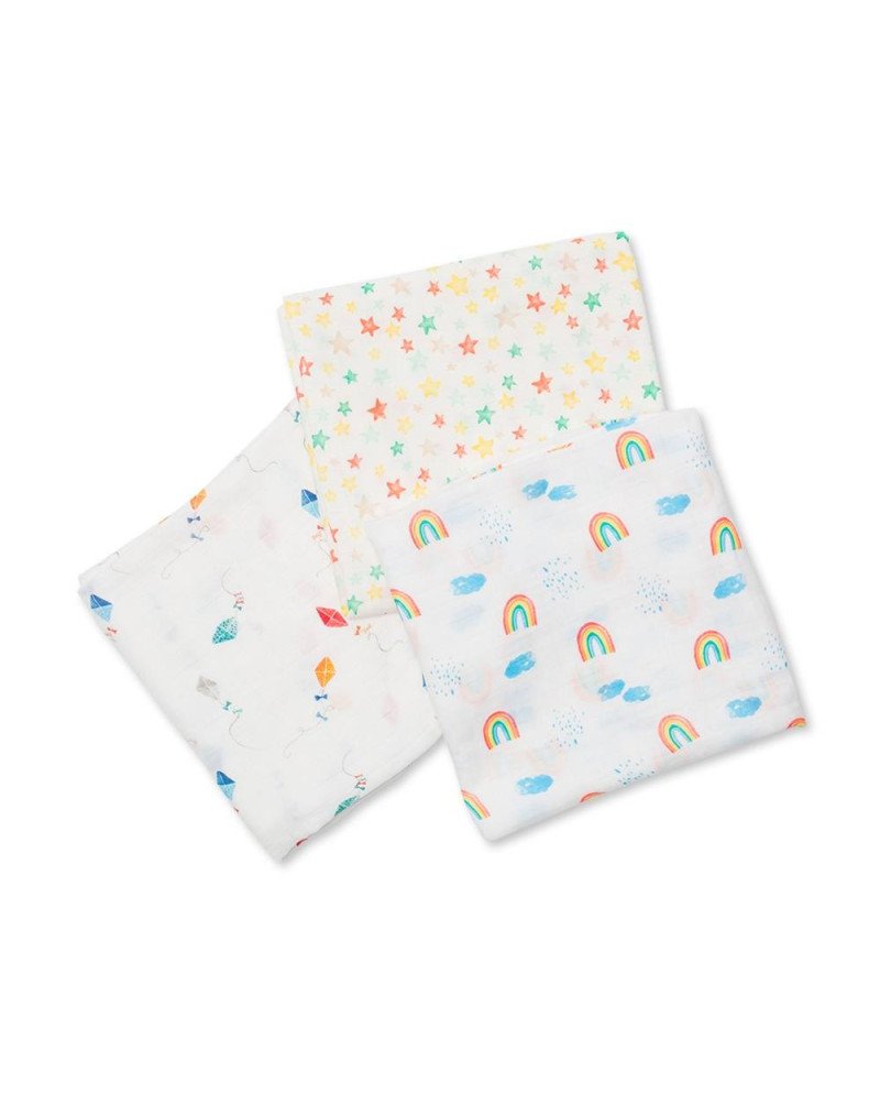 PACK 3 MUSELINAS 120 BAMBU LULUJO