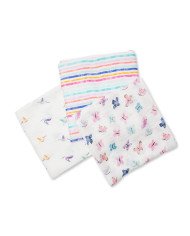 PACK 3 MUSELINAS 120 BAMBU LULUJO