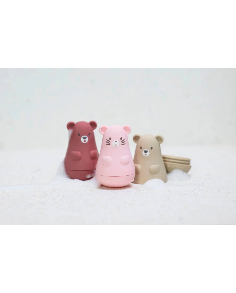 PACK JUGUETES DE SILICONA DESMONTABLES NATTOU