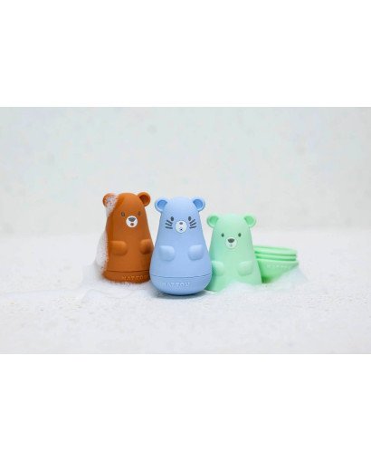 PACK JUGUETES DE SILICONA DESMONTABLES NATTOU