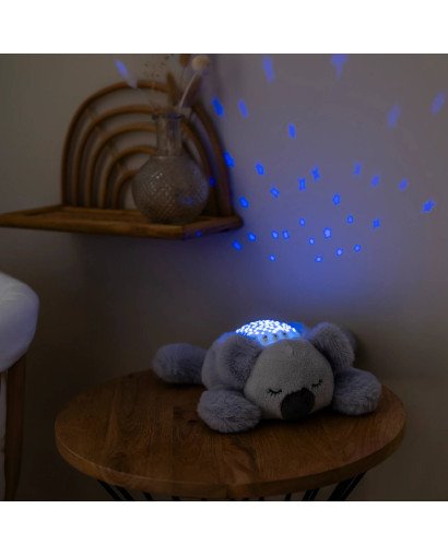 PELUCHE NIGHTLIGT PROYECTOR Y LUZ DE NOCHE NATTOU