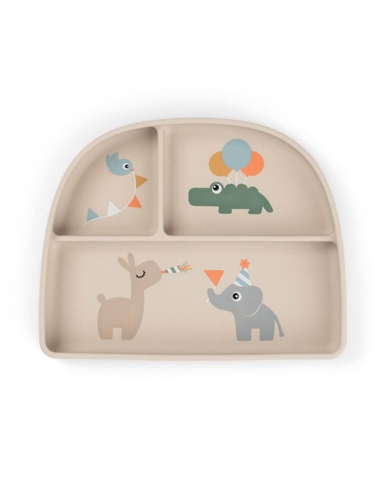 PLATO CON COMPARTIMENTOS STICK&STAY DONE BY DEER