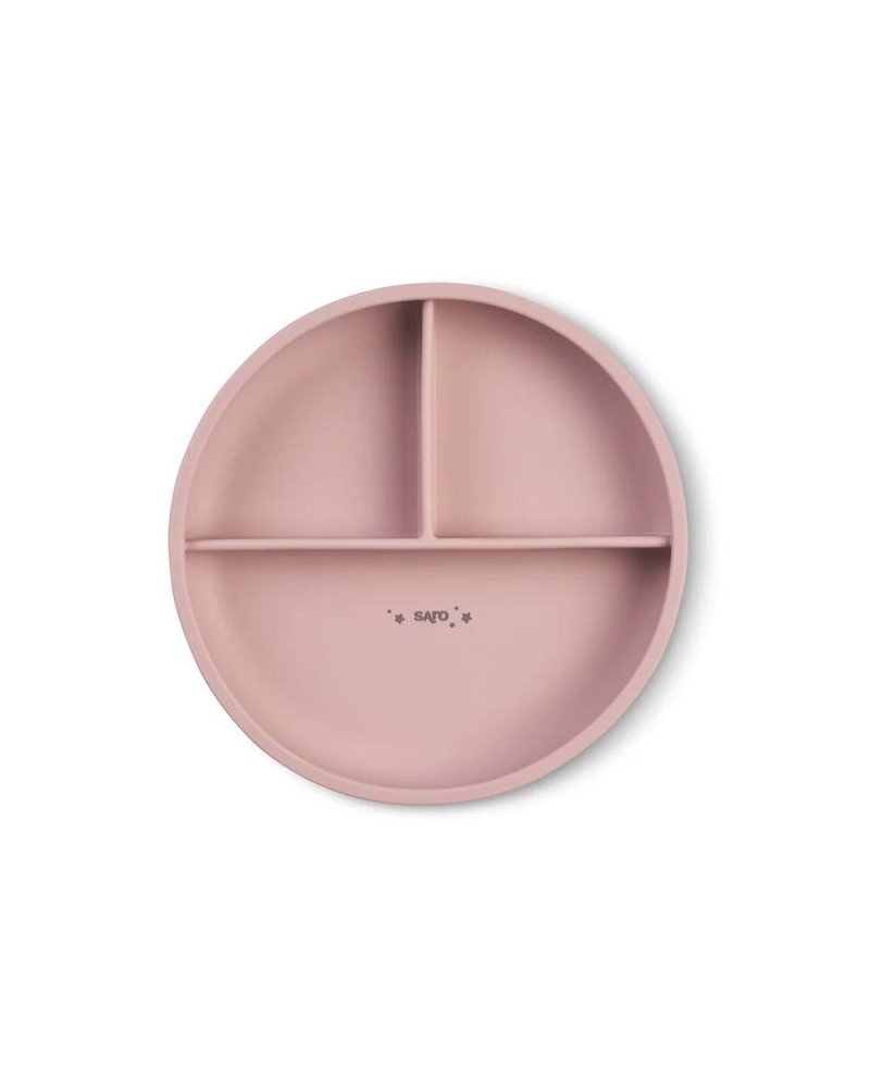 PLATO DE SILICONA CON SECCIONES SARO
