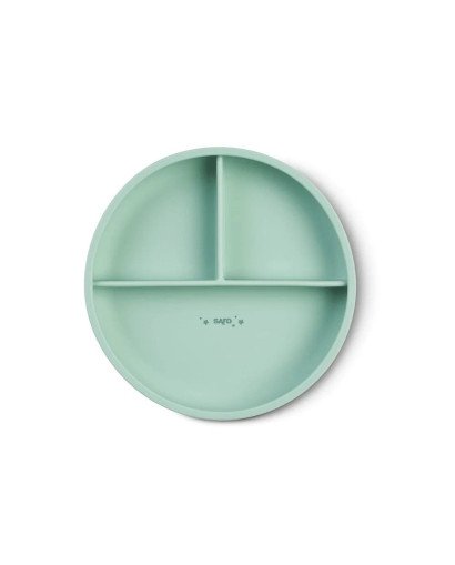 PLATO DE SILICONA CON SECCIONES SARO