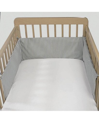 PROTECTOR CUNA 120X60 PRALINÉ WALKING MUM