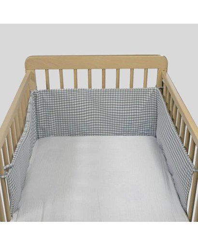 PROTECTOR CUNA 120X60 PRALINÉ WALKING MUM