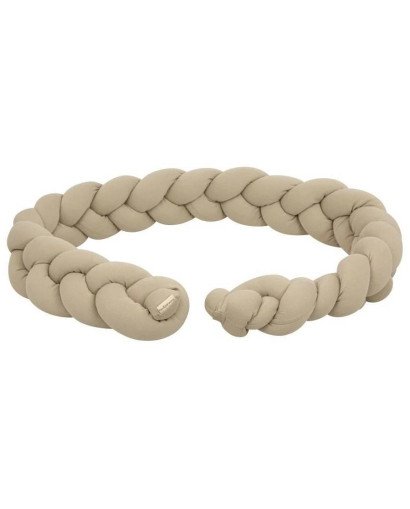 PROTECTOR TRENZA LISA 300 TEXTURES PARA CUNA BIMBIDREAMS