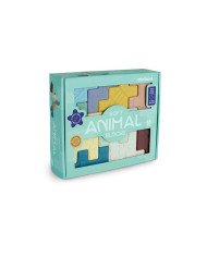 PUZZLE SOFT ANIMAL BLOCKS MINILAND