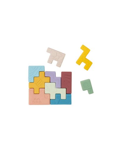 PUZZLE SOFT ANIMAL BLOCKS MINILAND