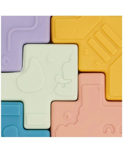 PUZZLE SOFT ANIMAL BLOCKS MINILAND
