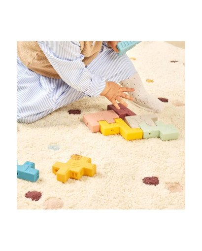 PUZZLE SOFT ANIMAL BLOCKS MINILAND
