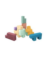 PUZZLE SOFT ANIMAL BLOCKS MINILAND