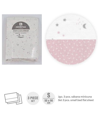 SABANAS MINICUNA COLECHO 90x50 CAMBRASS