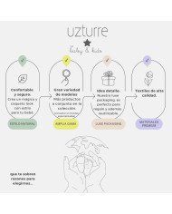 SACO SILLA UNIVERSAL INVIERNO UZTURRE COLECCIÓN OLIMPIA