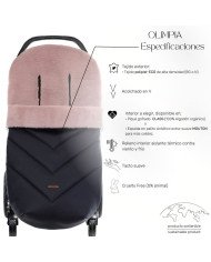SACO SILLA UNIVERSAL INVIERNO UZTURRE COLECCIÓN OLIMPIA