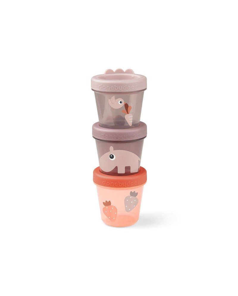 SET 3 BOTES PARA COMIDA 150 ML DONE BY DEER