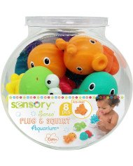 SET ANIMALES DE BAÑO SENSORY INFANTINO