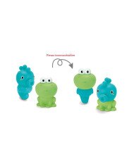 SET ANIMALES DE BAÑO SENSORY INFANTINO