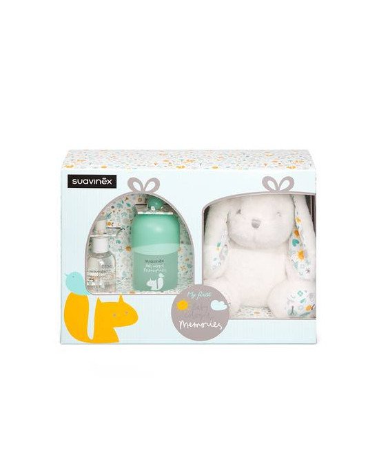 SET COLONIA Y PELUCHE SUAVINEX