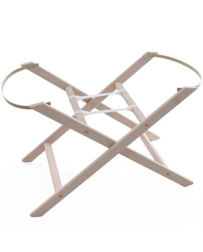 SOPORTE CAPAZO TIJERA HAYA NATURAL SIN RUEDAS UZTURRE