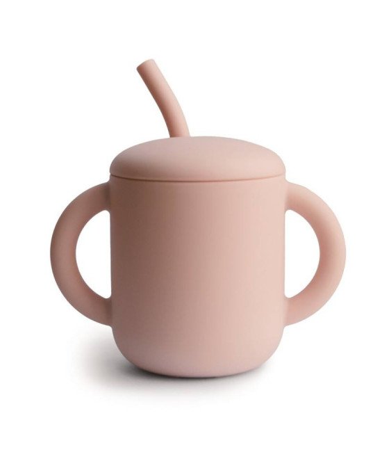 TAZA DIDÁCTICA+PAJITA SILICONA